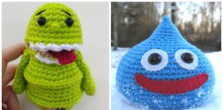 Amigurumi Slime Crochet Free Pattern - Free #Amigurumi; Baby Toy Softies Crochet Patterns