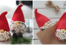 Christmas Gnome Crochet Free Pattern - #Gnome; Amigurumi Free #Crochet; Pattern