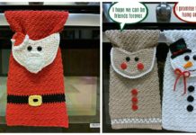 Christmas Kitchen Towel Crochet Free Patterns