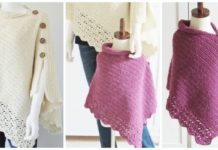 Mom and Me Poncho Crochet Free Pattern - Women #Poncho; Free #Crochet; Patterns