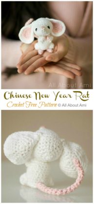 Amigurumi Chinese New Year Rat Crochet Free Pattern - Crochet &amp; Knitting