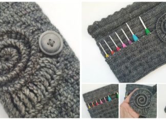 Ammonite Hook Roll Crochet Free Pattern - Crochet & Knitting