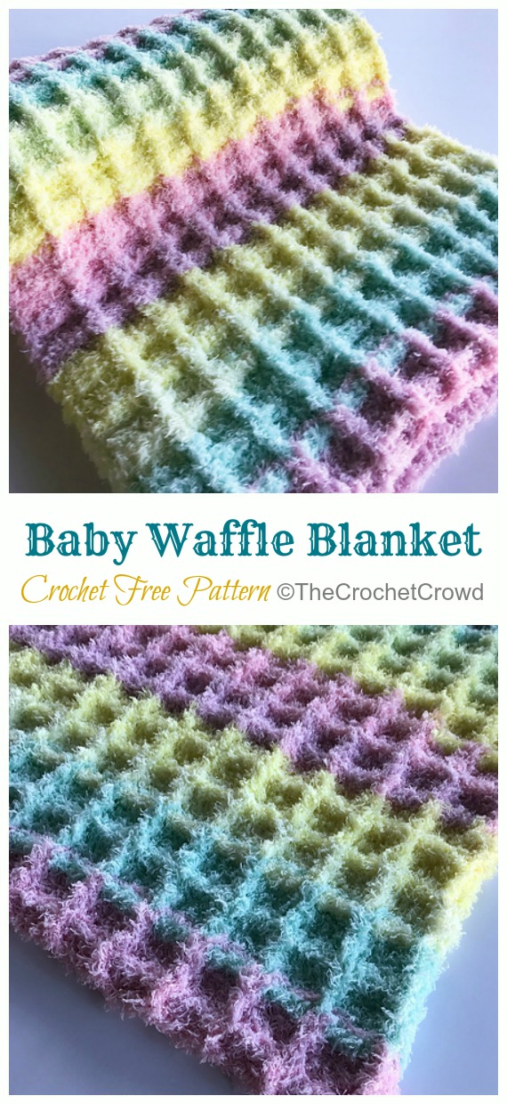 Waffle Stitch Baby Blanket Crochet Free Patterns Crochet Knitting