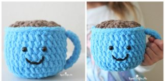 Amigurumi Coffee Cocoa Mug Crochet Free Pattern - #Valentine; #Amigurumi; Free Crochet Patterns