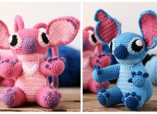 Amigurumi Stitch and Angel Crochet Free Patterns