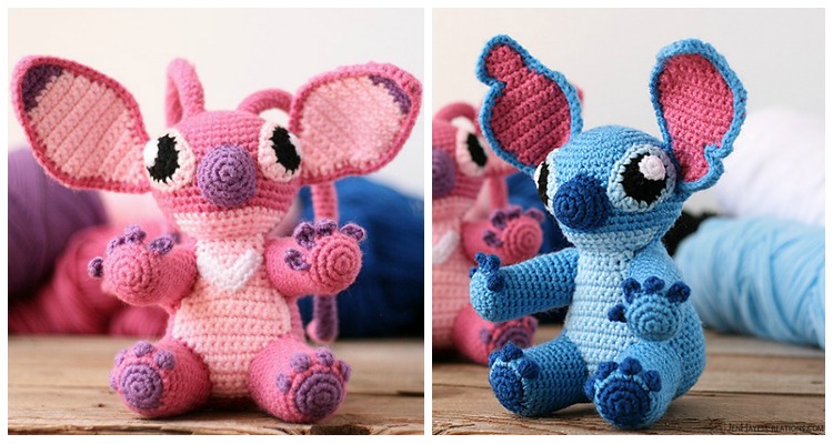 Amigurumi Stitch And Angel Crochet Free Patterns Crochet And Knitting