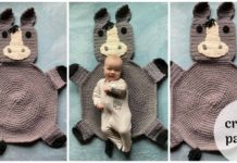 Horse Baby Mat Crochet Free Pattern - #Crochet Kids #Playmat Free Patterns Kids Gifts