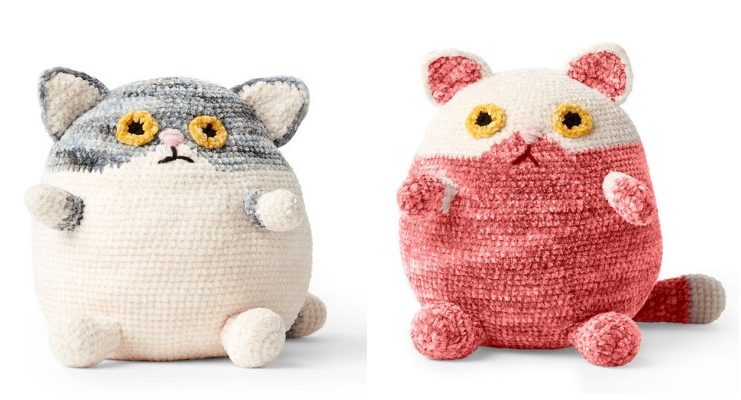 Amigurumi Fat Cat Crochet Free Pattern - Crochet Toy #Cat; #Amigurumi; Free Patterns