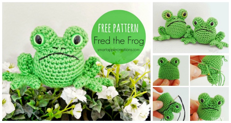 Free Crochet Pattern Frog Keychain · Free Crochet Patterns