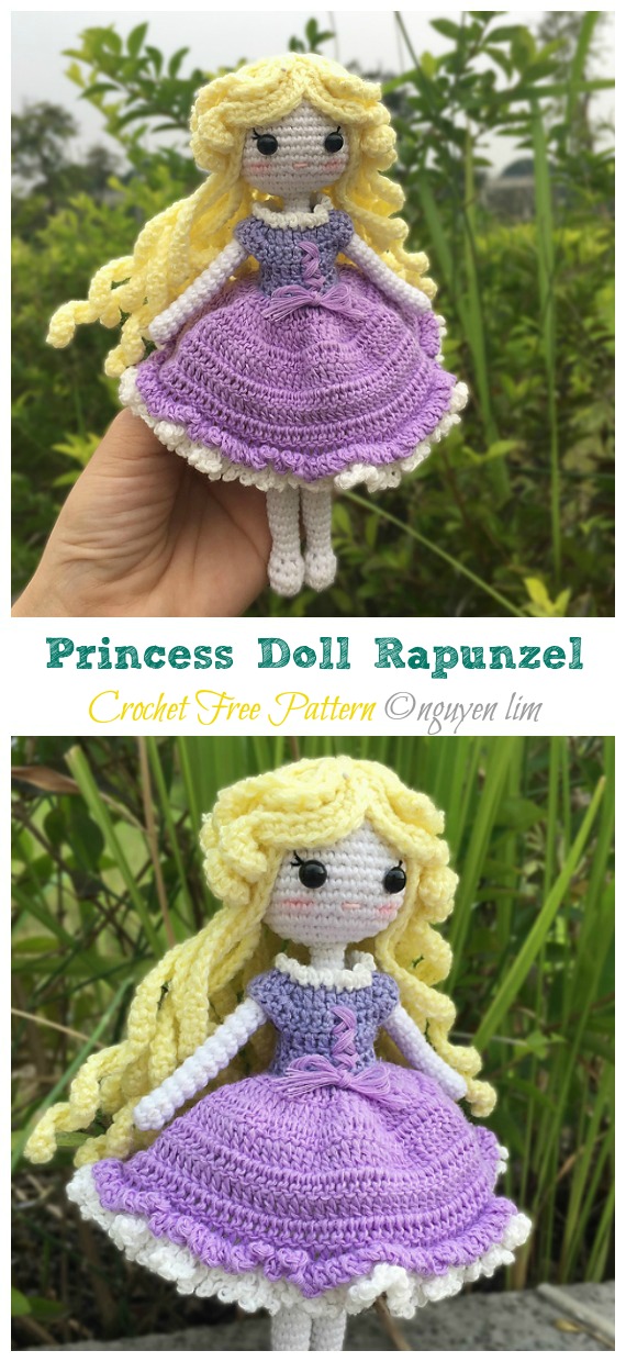 Disney Princess Amigurumi Crochet Free Pattern - Free Crochet Patterns