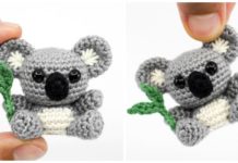 Amigurumi Koala Crochet Free Pattern - Zoo Animals Toys #Amigurumi; Free Crochet Patterns