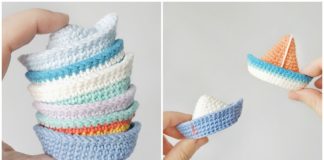 Amigurumi Sailboat Crochet Free Pattern