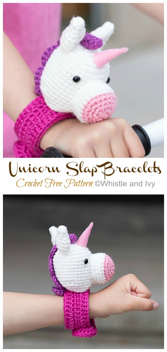 Animal Slap Bracelets Crochet Free Patterns Crochet & Knitting