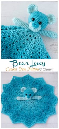 Bear Lovey Crochet Free Pattern - Crochet & Knitting