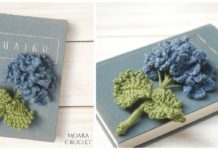 Hydrangea Flower Crochet Free Pattern- 3D Flower Free #Crochet; Patterns