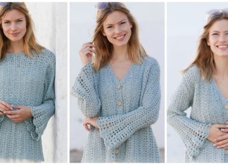 Mermaid Magic Sweater Crochet Free Patterns