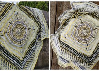 Pandemic Blanket Crochet Free Pattern - #Granny; Square #Blanket; Free #Crochet; Patterns