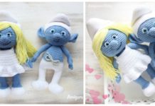 Amigurumi Smurf Crochet Free Patterns - Crochet #Dolls; #Amigurumi; Free Patterns