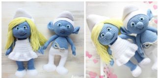 Amigurumi Smurf Crochet Free Patterns - Crochet #Dolls; #Amigurumi; Free Patterns