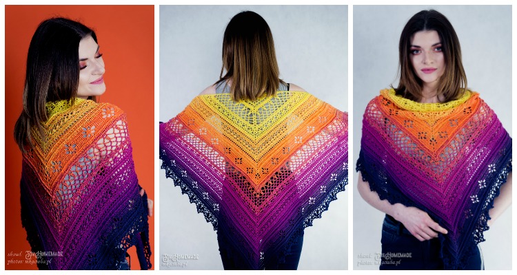 Flower Valley Shawl Crochet Free Pattern Crochet And Knitting