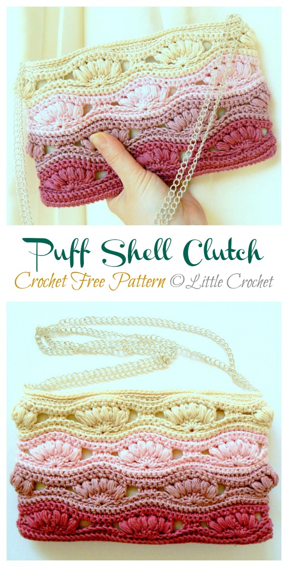 PATTERN Purse Crochet Pattern Bag Video Pattern Crochet Tassel Bag Tutorial  Zig Zag Puff Stitch Purse Mother to Be Gift - Etsy