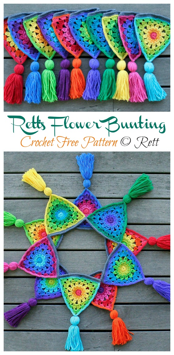 Bunting Crochet Free Patterns Crochet & Knitting