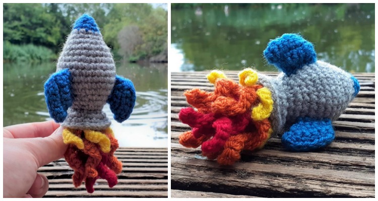 Amigurumi Rocket Ship Crochet Free Patterns Crochet Knitting