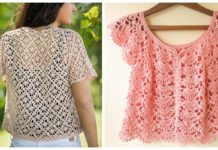 Short Sleeve Lace Cardigan Crochet Free Patterns