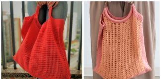 Large Summer Tote Bag Crochet Free Patterns - Tote #Bag; Free #Crochet; Patterns