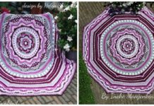 Octagonical Blanket Crochet Free Pattern - Octagon #Blanket; Free Crochet Patterns