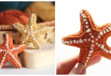 Amigurumi Starfish Crochet Free Pattern - Crochet #SeaLife; Toys #Amigurumi; Free Patterns