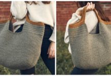 Carryall Tote Bag Crochet Free Pattern