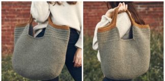 Carryall Tote Bag Crochet Free Pattern