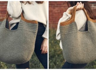 Carryall Tote Bag Crochet Free Pattern