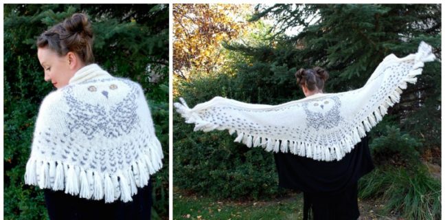 Owl Shawl Archives - Crochet & Knitting