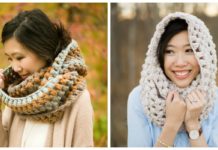 Puff Stitch Cowl Crochet Free Patterns