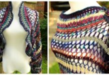 Stashbuster Shawl Crochet Free Pattern- Long Rectangle #Shawl; Free #Crochet; Pattern