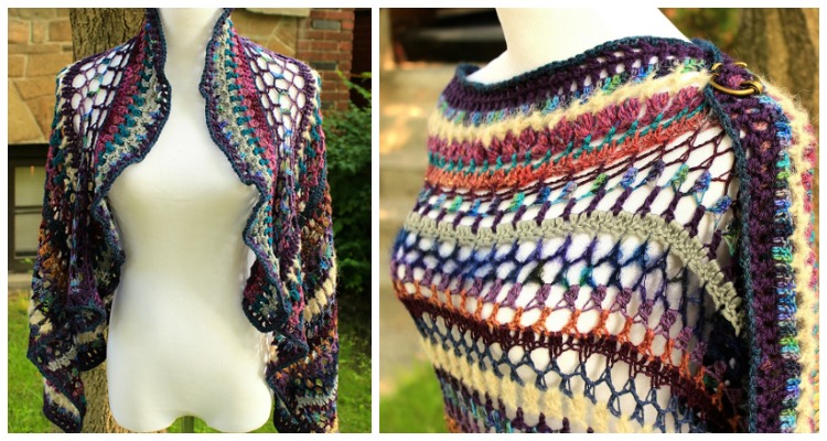 Stashbuster Shawl Crochet Free Pattern - Crochet & Knitting