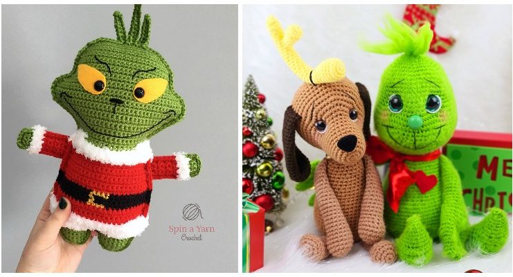 Amigurumi Grinch Crochet Free Patterns - #Doll; Crochet #Amigurumi; Free Pattern