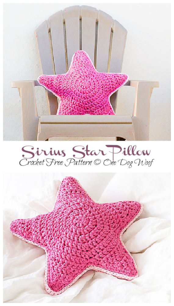 Star Pillow Crochet Free Patterns Crochet & Knitting