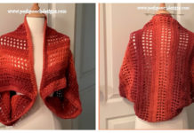 Fire Cracker Shrug Crochet Free Pattern - Women Sweater #Shrug; Free #Crochet; Patterns