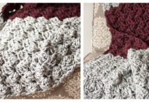 Charlotte Blanket Crochet Free Pattern [Video] - Stripy #Blanket; Free #Crochet; Patterns