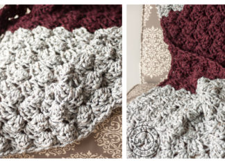 Charlotte Blanket Crochet Free Pattern [Video] - Stripy #Blanket; Free #Crochet; Patterns