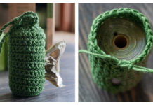 Dog Poop Bag Holder Crochet Free Pattern