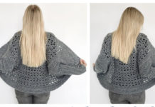 Square Shrug Free Crochet Pattern - Lace #Cardigan; #Crochet; Free Patterns