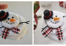 Marvin the Melted Snowman Crochet Free Pattern