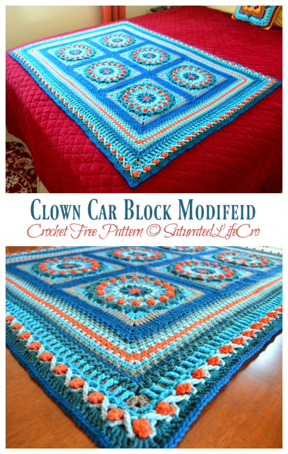 Clown Car Lovey Crochet Free Pattern