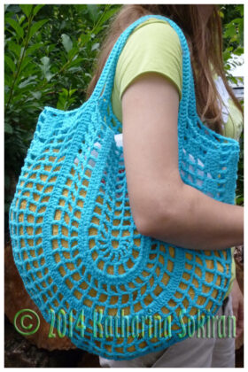 Nonstop Net Market Bag Crochet Pattern - Crochet & Knitting