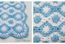 Stars on the Sea Baby Blanket Crochet Free Pattern