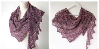 Tendril Shawl Crochet Free Pattern